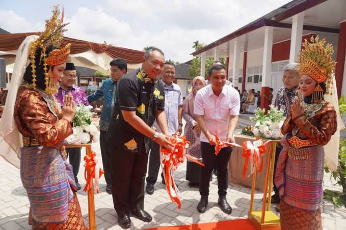 Peresmian Gedung SDN 118 Dan SMPN 7 Pekanbaru, Disdik Berterimakasih Kepada PUPR Atas Pembangunannya